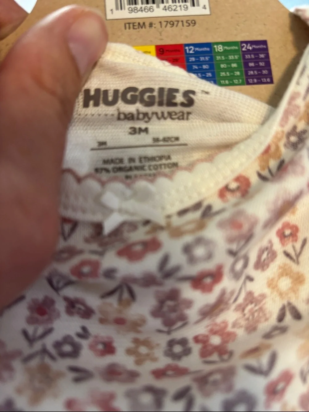 Huggies organic cotton